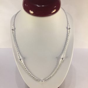 Collar turbillon con bolitas